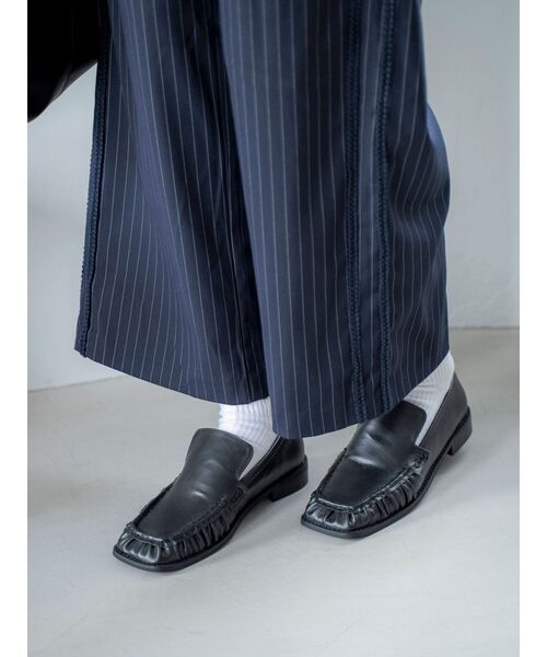 Ungrid(アングリッド)の「スクエアトゥローファー(ローファー・レディース・ブラック・LARGE/MEDIUM/SMALL)」の11枚目の写真
