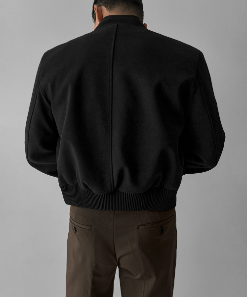 BOWLOW PRODUCT（バウロープロダクト）の「スタンドカラー スエードジャケット [ブラック]（その他アウター・メンズ・その他・MEDIUM/LARGE/X-LARGE）」の5枚目の写真