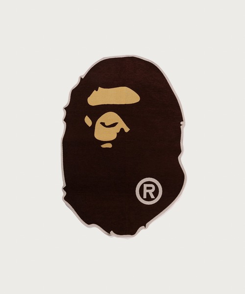 APE HEAD RUG L（ラグ/マット）｜A BATHING APE（アベイシングエイプ