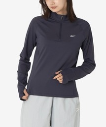 ランニング 1/4 ジップ