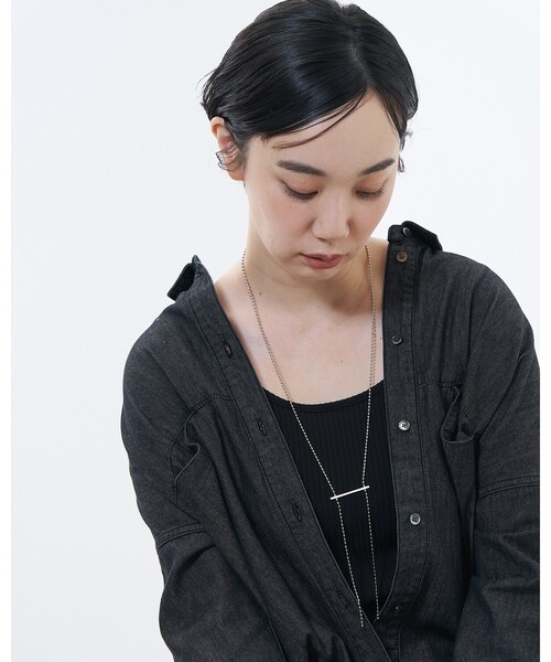 collex(コレックス)の「【dignif】 ネックレス Straight Bar(ネックレス・レディース・ゴールド/シルバー・フリー)」の4枚目の写真