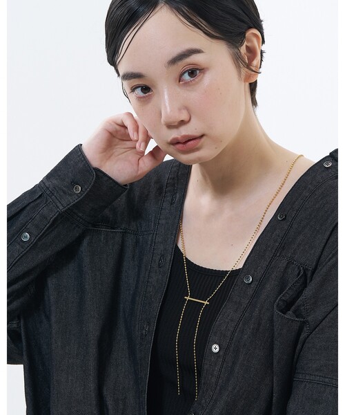 collex(コレックス)の「【dignif】 ネックレス Straight Bar(ネックレス・レディース・ゴールド/シルバー・フリー)」の8枚目の写真