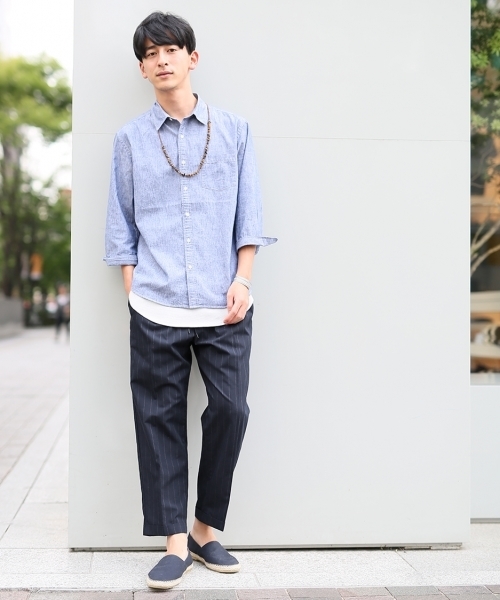 RAGEBLUE(レイジブルー)の「リネンイージーアンクルパンツ/721392(その他パンツ・メンズ・ベージュ/ネイビー/ブルー/オリーブ/ブルー系その他/ブラック/グレー・SMALL/MEDIUM/LARGE/X-LARGE)」の17枚目の写真