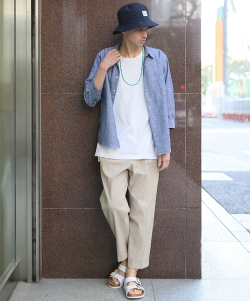 RAGEBLUE(レイジブルー)の「リネンイージーアンクルパンツ/721392(その他パンツ・メンズ・ベージュ/ネイビー/ブルー/オリーブ/ブルー系その他/ブラック/グレー・SMALL/MEDIUM/LARGE/X-LARGE)」の18枚目の写真