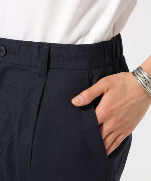 RAGEBLUE（レイジブルー）の「ストレッチリネンイージーショーツ/722410（その他パンツ・メンズ・ブルー/ネイビー/その他/ブラック・MEDIUM/LARGE）」の8枚目の写真