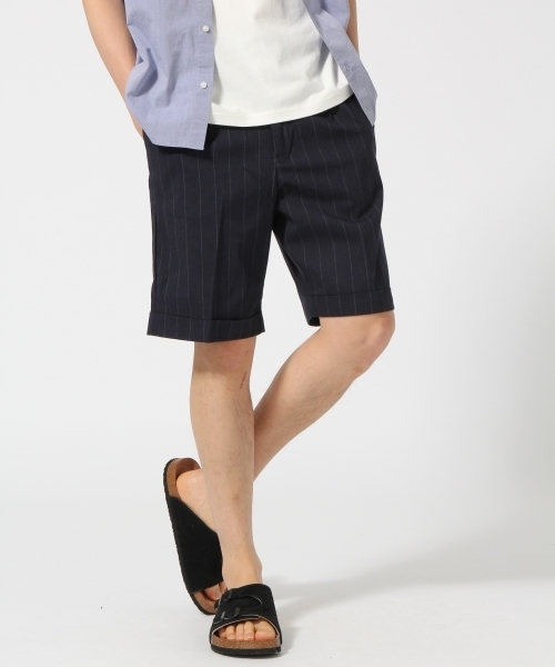 RAGEBLUE（レイジブルー）の「ストレッチリネンイージーショーツ/722410（その他パンツ・メンズ・ブルー/ネイビー/その他/ブラック・MEDIUM/LARGE）」の16枚目の写真