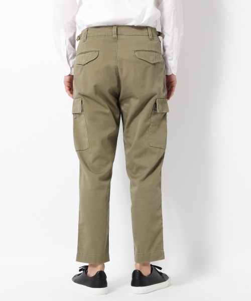 GLOBAL WORK（グローバルワーク）の「ストレッチミリタリーカーゴパンツ/724396 （カーゴパンツ・メンズ・カーキ/オリーブ・SMALL/LARGE/MEDIUM）」の10枚目の写真