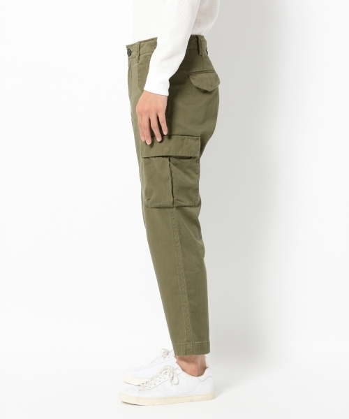 GLOBAL WORK（グローバルワーク）の「ストレッチミリタリーカーゴパンツ/724396 （カーゴパンツ・メンズ・カーキ/オリーブ・SMALL/LARGE/MEDIUM）」の16枚目の写真