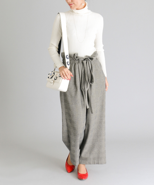 RODE SKO（ロデスコ）の「RODE SKO NITA フラワーモチーフショルダーバッグ（ショルダーバッグ・レディース・ネイビー/オフホワイト・FREE）」の12枚目の写真