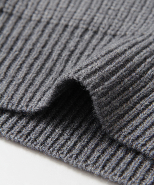 URBAN RESEARCH Sonny Label（アーバンリサーチサニーレーベル）の「Sonny Label 畦編みラグランプルオーバー（ニット/セーター・メンズ・ネイビー/オレンジ/キャメル/カーキ/オフホワイト/グレー・MEDIUM/LARGE）」の15枚目の写真