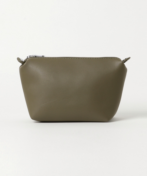 PLAIN CLOTHING（プレーンクロージング）の「スクエアミニハンドバッグ/トートバッグ【PLAIN CLOTHING】（ショルダーバッグ・レディース・ボルドー/キャメル/グレー/カーキ/ブラック・FREE）」の18枚目の写真