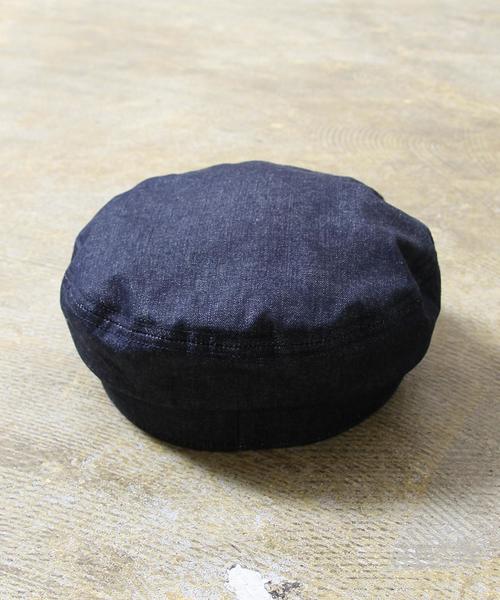 coen(コーエン)の「マリンキャスケット(キャスケット・レディース・ベージュ/ネイビー・FREE)」の6枚目の写真