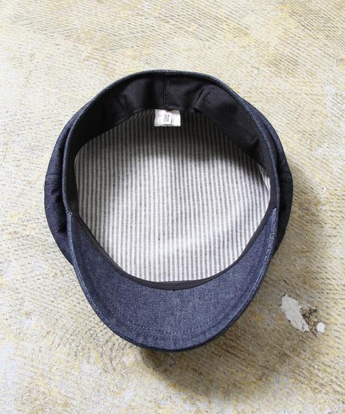 coen(コーエン)の「マリンキャスケット(キャスケット・レディース・ベージュ/ネイビー・FREE)」の5枚目の写真