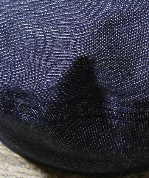 coen(コーエン)の「マリンキャスケット(キャスケット・レディース・ベージュ/ネイビー・FREE)」の4枚目の写真