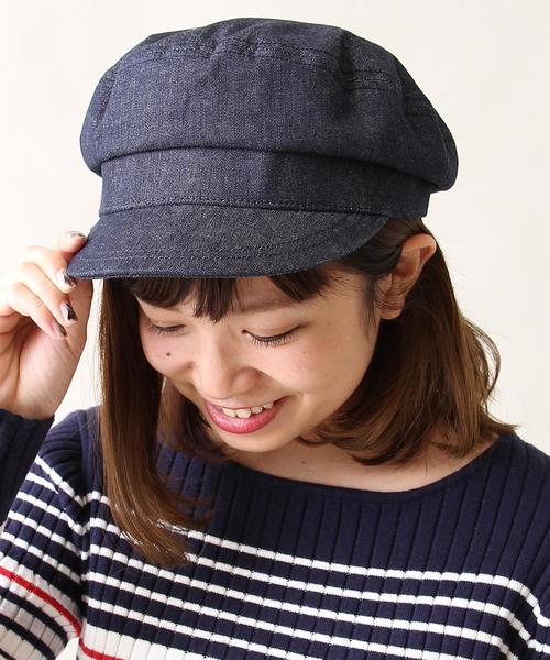 coen(コーエン)の「マリンキャスケット(キャスケット・レディース・ベージュ/ネイビー・FREE)」の11枚目の写真