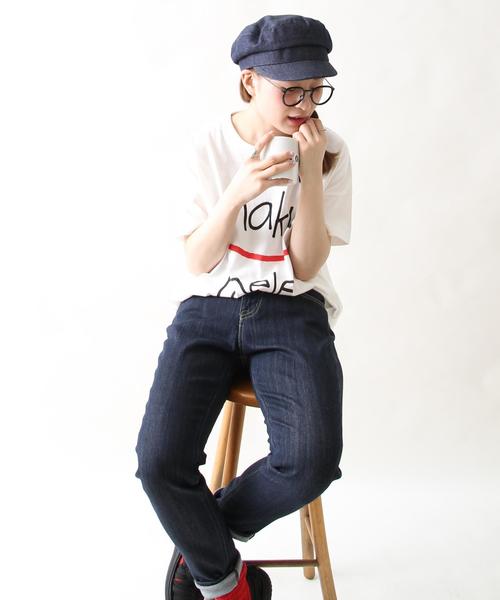 coen(コーエン)の「マリンキャスケット(キャスケット・レディース・ベージュ/ネイビー・FREE)」の12枚目の写真