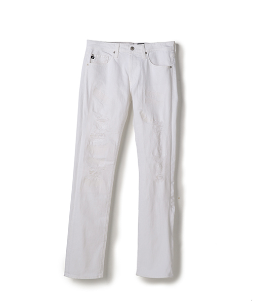 AG(エージー)の「AG ホワイトデニム "THE MATCHBOX" 15YEARS WHITE RESERVED(デニムパンツ・メンズ・ホワイト・30/29/28/31/32)」の1枚目の写真