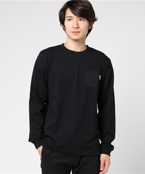 rehacer（レアセル）の「U.S Fablic Long Sleeve T（Tシャツ/カットソー・メンズ・ホワイト/ブラック/グレー・SMALL/MEDIUM/LARGE）」の2枚目の写真
