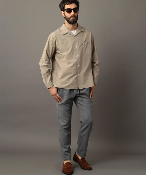 BEAUTY&YOUTH UNITED ARROWS（ビューティーアンドユースユナイテッドアローズ）の「BY サージ 1P イージー テーパードパンツ ◆（その他パンツ・メンズ・ダークグレー/グレー/ブラック/ネイビー・LARGE/SMALL/X-LARGE/MEDIUM）」の16枚目の写真