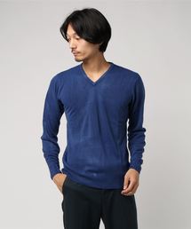 「INASTUDIOS SELECT」カシミヤタッチVネックセーター