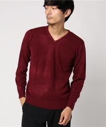 「INASTUDIOS SELECT」カシミヤタッチVネックセーター