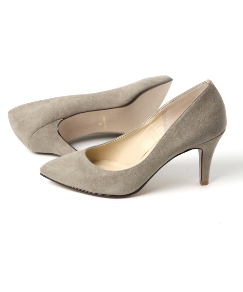 RIVE DROITE（リヴドロワ）の「スエードパンプス（パンプス・レディース・ベージュ/ピンク/ダークブラウン・MEDIUM/SMALL）」の4枚目の写真