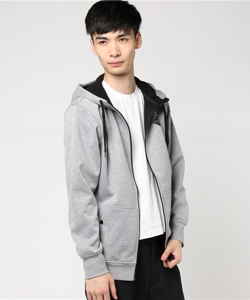 Quiksilver(クイックシルバー)の「QUIK BLOCK+ TYPE002(パーカー・メンズ・カモフラージュ/ヘザーグレー/ブラック/グレー系カモフラージュ・MEDIUM/X-LARGE/LARGE/SMALL)」の3枚目の写真