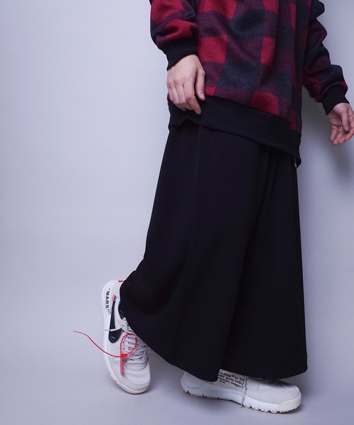 rovtski（ロフトスキー）の「rovtski グレンチェックも登場！【トレンドのワイドパンツ】ハカマパンツ/7B17072901（スラックス・メンズ・ブラック/グレー/ブラック系その他/ブラック系その他2/グレー系その他/ブラウン系その他・FREE）」の10枚目の写真