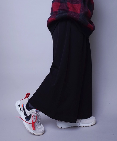 rovtski（ロフトスキー）の「rovtski グレンチェックも登場！【トレンドのワイドパンツ】ハカマパンツ/7B17072901（スラックス・メンズ・ブラック/グレー/ブラック系その他/ブラック系その他2/グレー系その他/ブラウン系その他・FREE）」の7枚目の写真