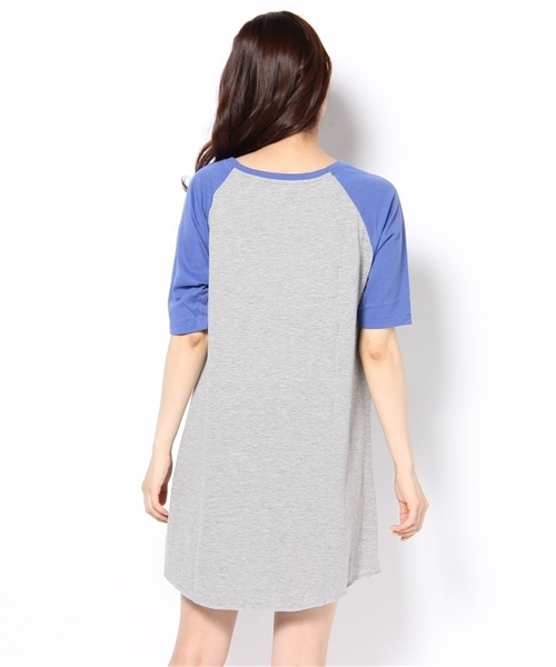 Another Edition（アナザーエディション）の「AE R/STONES RGLN OP（ワンピース・レディース・ブラック/パープル・フリー）」の4枚目の写真