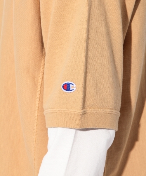 Champion(チャンピオン)の「Champion / 別注リバースウィーブオーバーダイショートスリーブTシャツ【niko and ...】(Tシャツ/カットソー・メンズ・グレー/モカ/ラベンダー・MEDIUM/LARGE)」の15枚目の写真