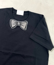 SUPERTHANKS | 蝶ネクタイワッペンベーシックビッグシルエットTシャツ(Tシャツ/カットソー)