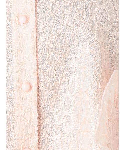 merry jenny（メリージェニー）の「bigシルエットレースジャケット（テーラードジャケット・レディース・ライトブルー/ピンク・FREE）」の11枚目の写真