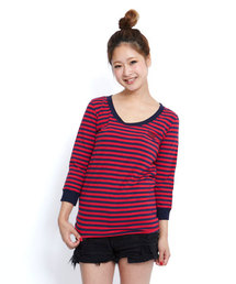 X-girl | BASIC BORDER H/S TOP(Tシャツ/カットソー)