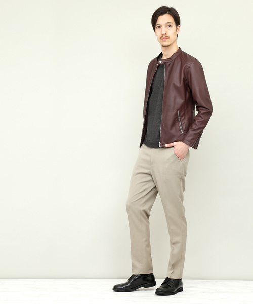 EMMA CLOTHES（エマクローズ）の「ライト裏毛ビッグシルエットプルオーバー（スウェット・メンズ・ホワイト/チャコール/イエロー/ライトグリーン・FREE）」の9枚目の写真