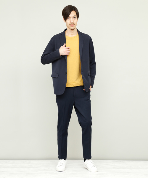 EMMA CLOTHES（エマクローズ）の「ライト裏毛ビッグシルエットプルオーバー（スウェット・メンズ・ホワイト/チャコール/イエロー/ライトグリーン・FREE）」の15枚目の写真