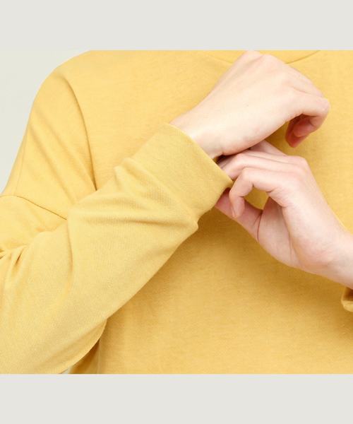 EMMA CLOTHES（エマクローズ）の「ライト裏毛ビッグシルエットプルオーバー（スウェット・メンズ・ホワイト/チャコール/イエロー/ライトグリーン・FREE）」の21枚目の写真