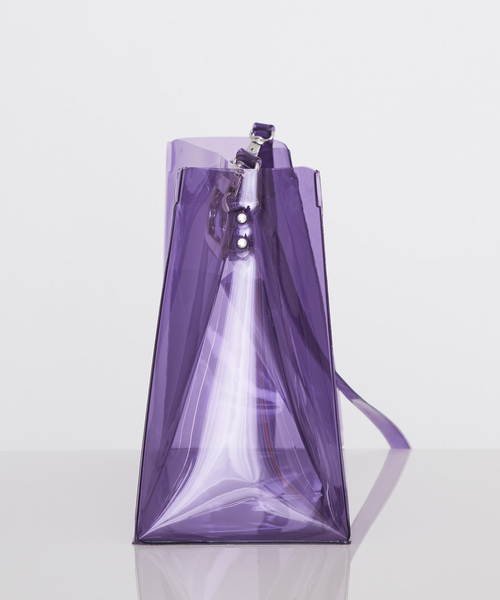 UNITED TOKYO（ユナイテッドトウキョウ）の「PVC ショルダー（ショルダーバッグ・レディース・ホワイト/パープル/ブラック/レッド/グレー・1）」の8枚目の写真