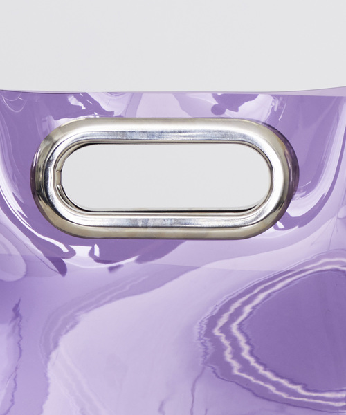 UNITED TOKYO（ユナイテッドトウキョウ）の「PVC ショルダー（ショルダーバッグ・レディース・ホワイト/パープル/ブラック/レッド/グレー・1）」の10枚目の写真