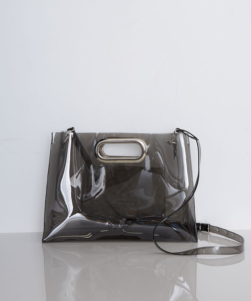 UNITED TOKYO（ユナイテッドトウキョウ）の「PVC ショルダー（ショルダーバッグ・レディース・ホワイト/パープル/ブラック/レッド/グレー・1）」の6枚目の写真