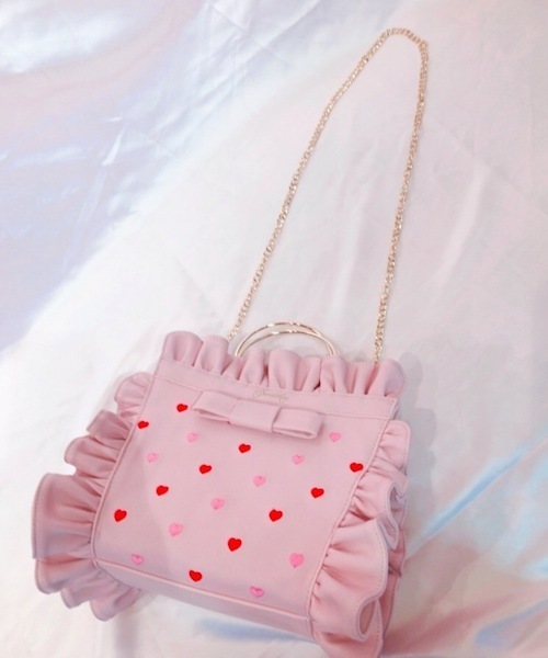 Swankiss(スワンキス)の「SG heart love BAG(ハンドバッグ Swankiss(スワンキス)の「SG heart love BAG(ハンドバッグ