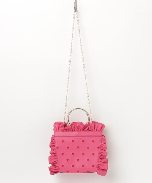 Swankiss(スワンキス)の「SG heart love BAG(ハンドバッグ Swankiss(スワンキス)の「SG heart love BAG(ハンドバッグ