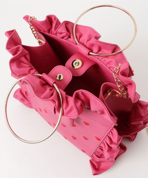 Swankiss(スワンキス)の「SG heart love BAG(ハンドバッグ Swankiss(スワンキス)の「SG heart love BAG(ハンドバッグ