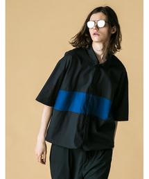 MONKEY TIME | <monkey time> BROAD COLOR BLOCK SHIRT/シャツ(シャツ/ブラウス)