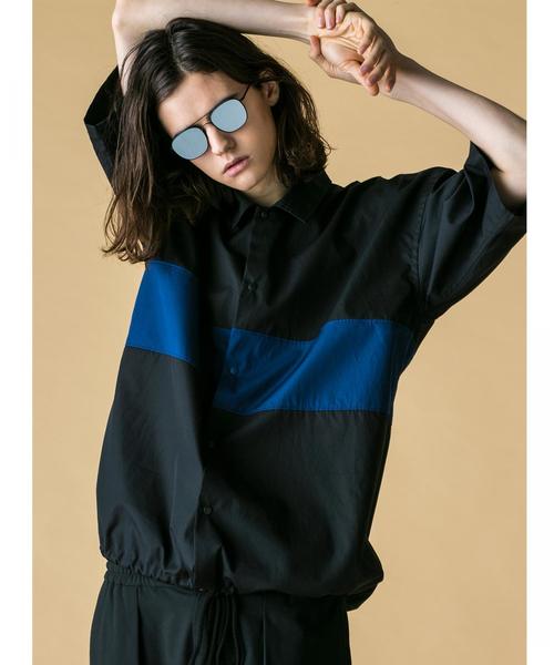 MONKEY TIME(モンキータイム)の「<monkey time> BROAD COLOR BLOCK SHIRT/シャツ(シャツ/ブラウス・メンズ・ロイヤルブルー/ブラック・MEDIUM/X-LARGE/LARGE/SMALL)」の12枚目の写真