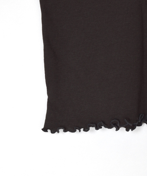 w closet（ダブルクローゼット）の「レース付きVネックタンクトップ_（タンクトップ・レディース・オフホワイト/ピンク/スミクロ/ラベンダー/ブラック/ライトカーキ/レンガ・FREE）」の11枚目の写真