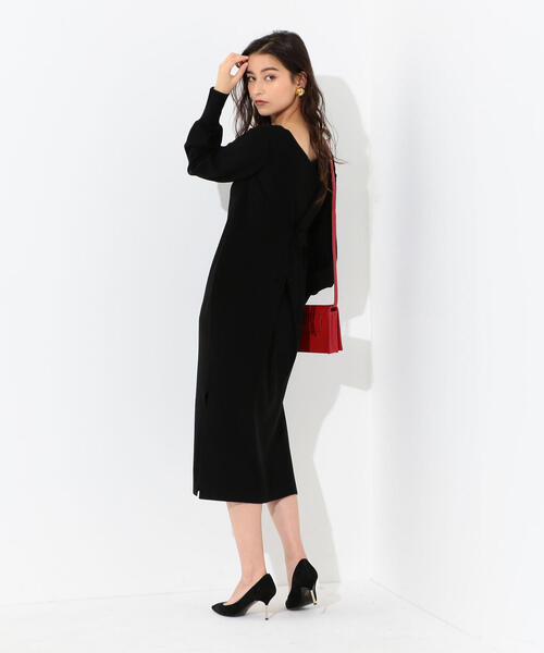 Jewel Changes（ジュエルチェンジズ）の「SMF W/AC バック レースアップ ワンピース（ワンピース・レディース・ブラック/ケリー・FREE）」の2枚目の写真