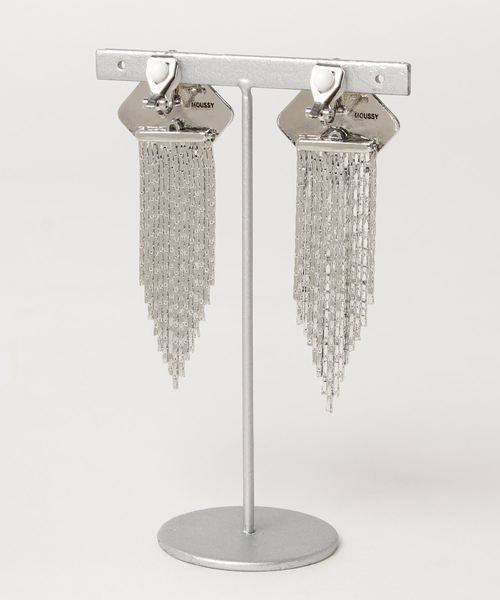 MOUSSY（マウジー）の「SQUARE STUD EARRINGS（イヤリング・レディース・ゴールド/シルバー・FREE）」の3枚目の写真