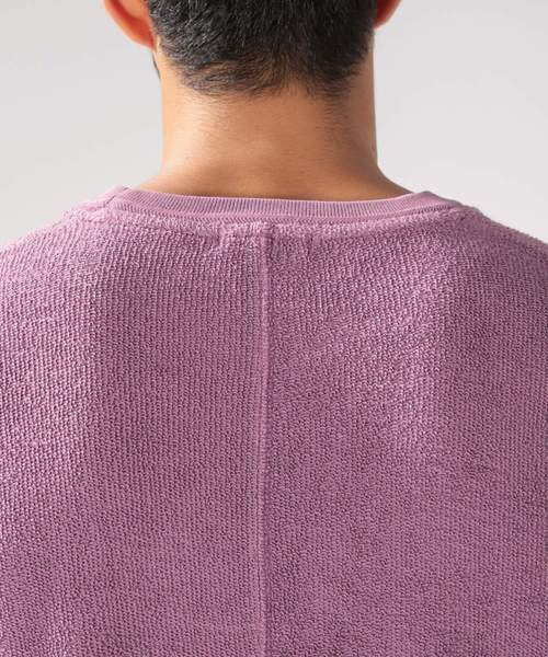 BAYFLOW（ベイフロー）の「ピグメント染オモテループプルオーバー（Tシャツ/カットソー・メンズ・ベージュ/パープル/ネイビー/マスタード・SMALL/MEDIUM/LARGE）」の11枚目の写真