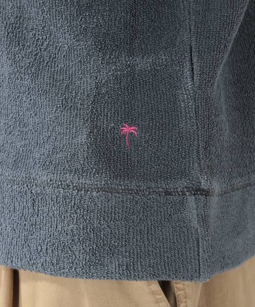 BAYFLOW（ベイフロー）の「ピグメント染オモテループプルオーバー（Tシャツ/カットソー・メンズ・ベージュ/パープル/ネイビー/マスタード・SMALL/MEDIUM/LARGE）」の8枚目の写真